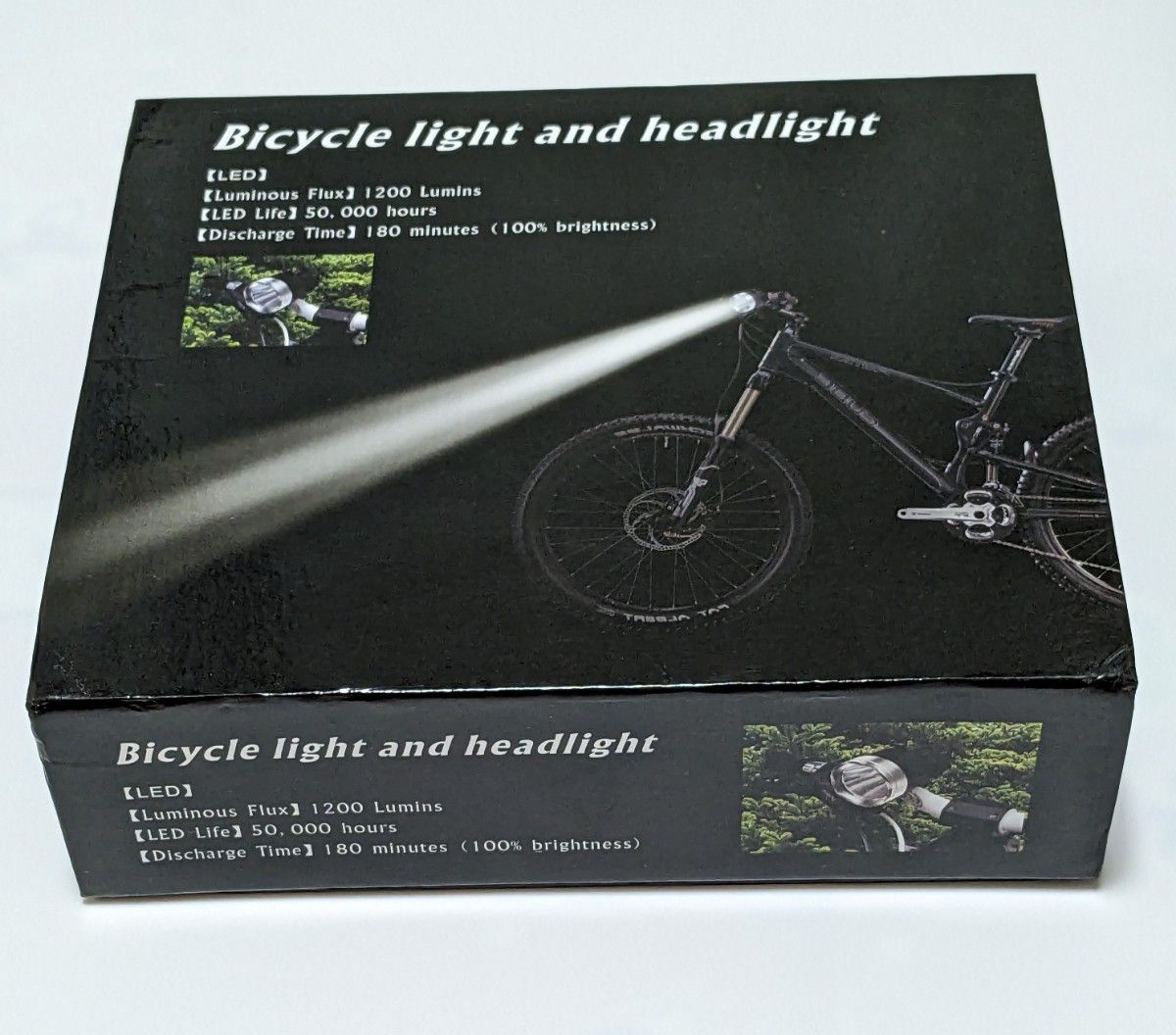 サイクリング用LEDライト新品未使用品