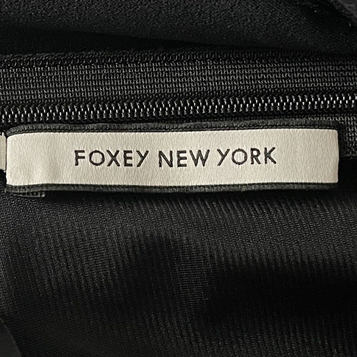 FOXEY NEWYORK フォクシー パンツ ブラック レディース_画像9