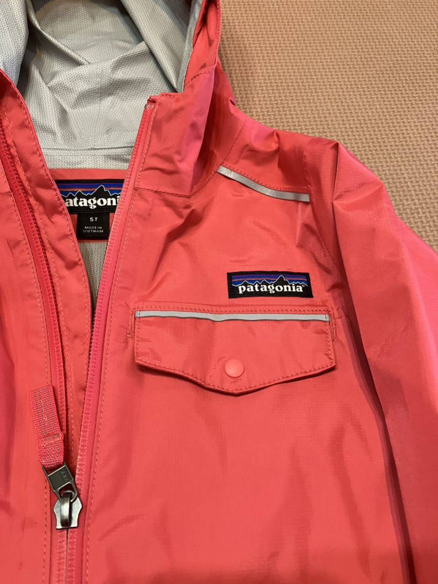 Patagonia パタゴニア ベビー・トレントシェル3L・レイン・ジャケット 5T_画像3