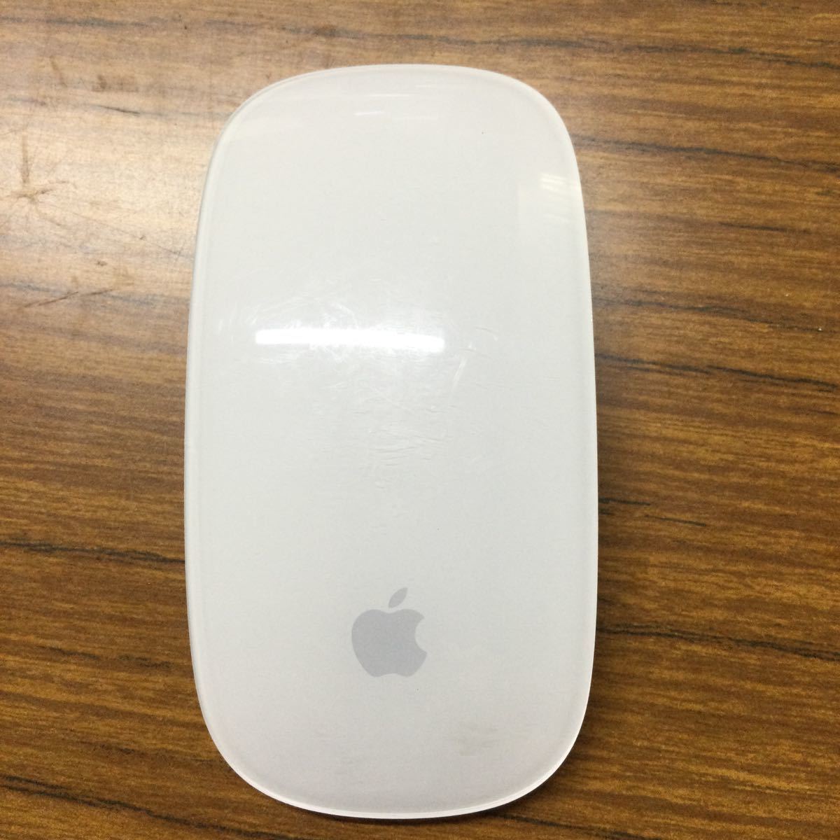 USED★Apple アップル A1296 3Vdc Magic Mouse マジックマウス Wireless ワイヤレス Bluetooth 無線 電池式 動作確認済★3_画像1