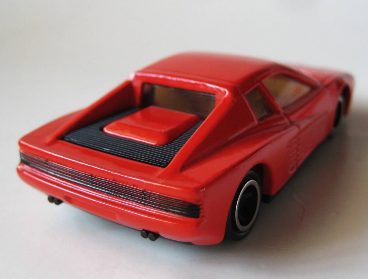 ★絶版トミカ　フェラーリ―　テスタロッサ　　FERRARI　TESTAROSSA 　◆美品◆　入手困難！_画像6