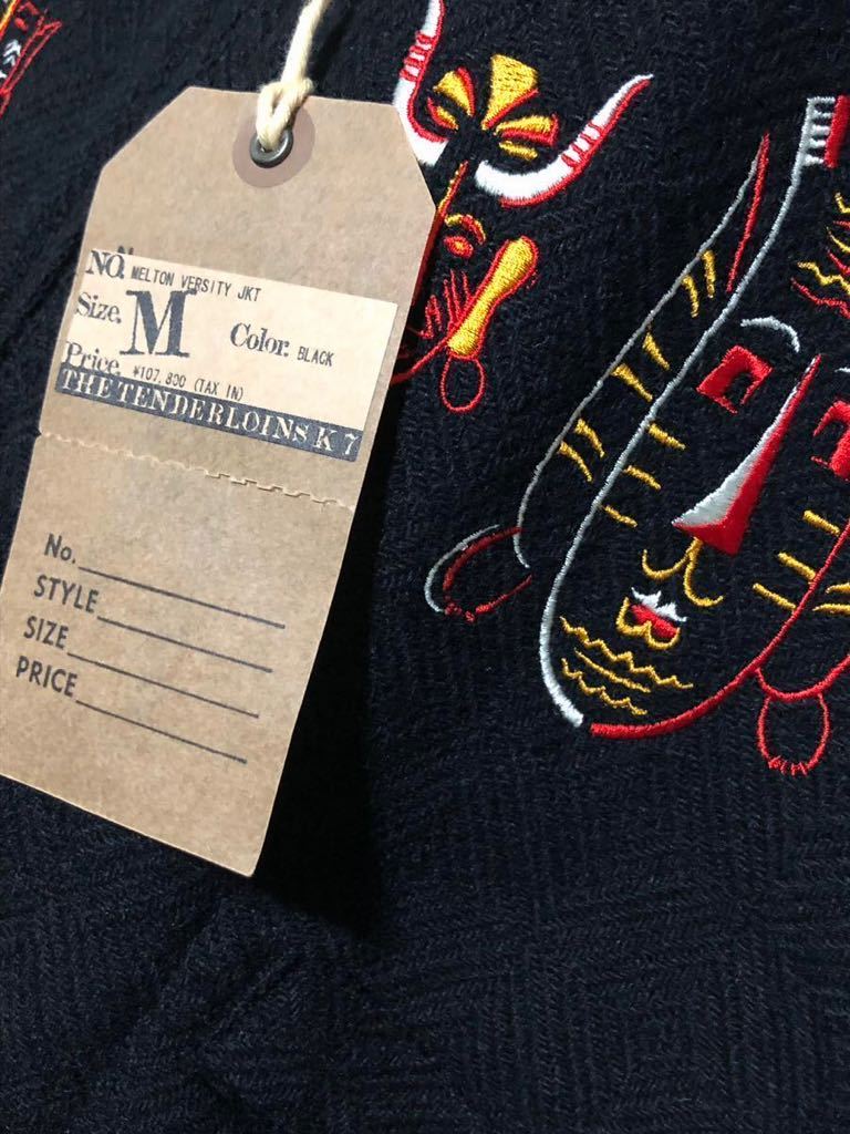 定価107,800円 テンダーロイン メルトン VERSITY JKT ジャケット M_画像5