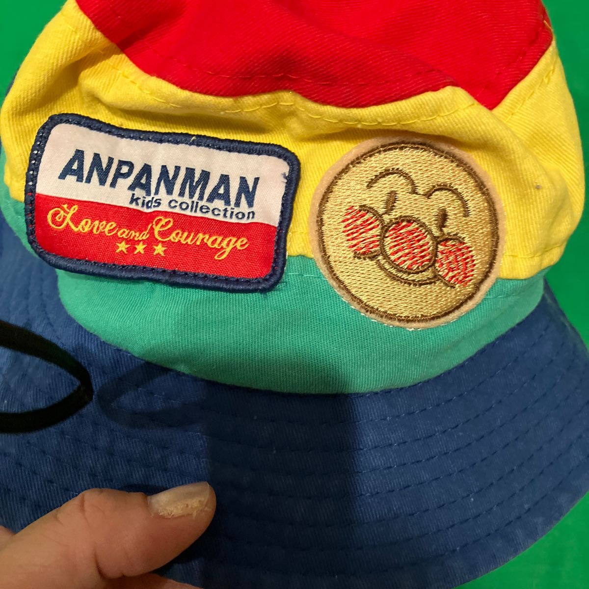 アンパンマン赤ちゃん用帽子中古品