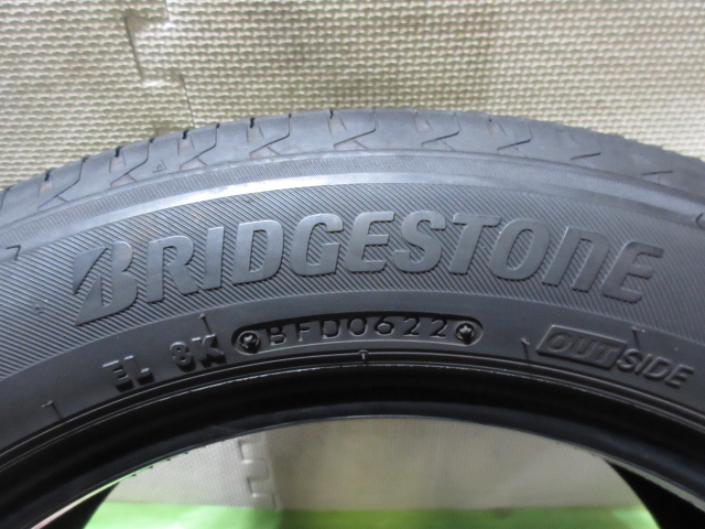 中古タイヤ 205/55R16 ブリヂストン REGNO GR-XII 6分山 2022年式 2本セットの画像4