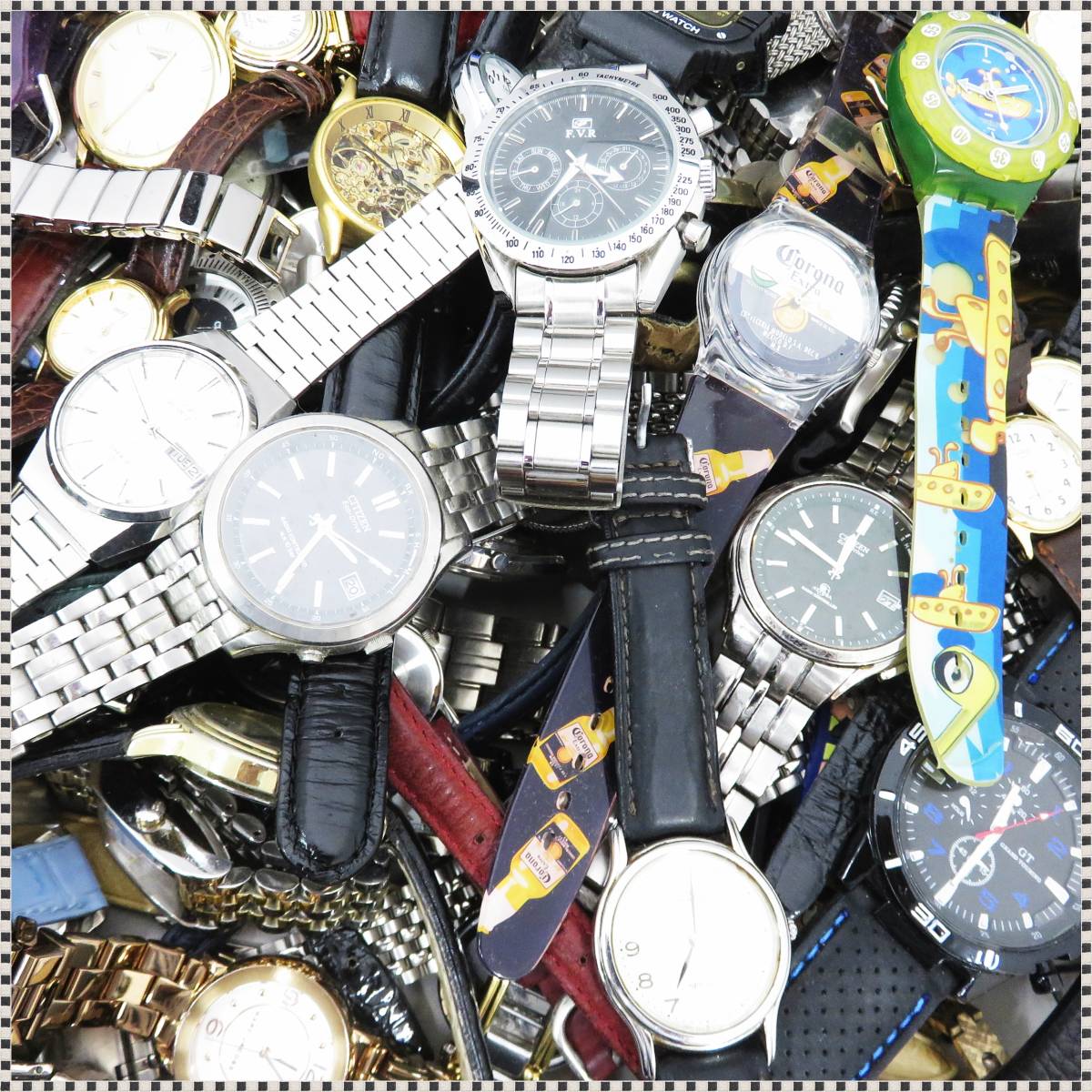 大量まとめ 約200点 ジャンク 】 腕時計 まとめ売り 約10kg セイコー ...