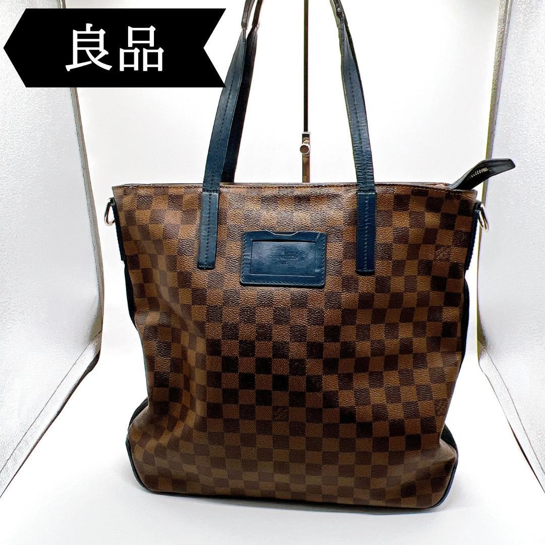 LOUIS VUITTON ルイヴィトン ダミエショルダートートバック Yahoo