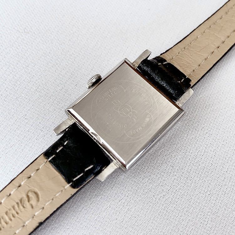 アンティーク　ENICAR レディース手巻き腕時計　稼動品　2針