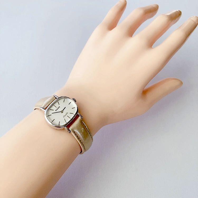ー品販売 RADO レディース手巻き腕時計 稼動品 2針 silhouette
