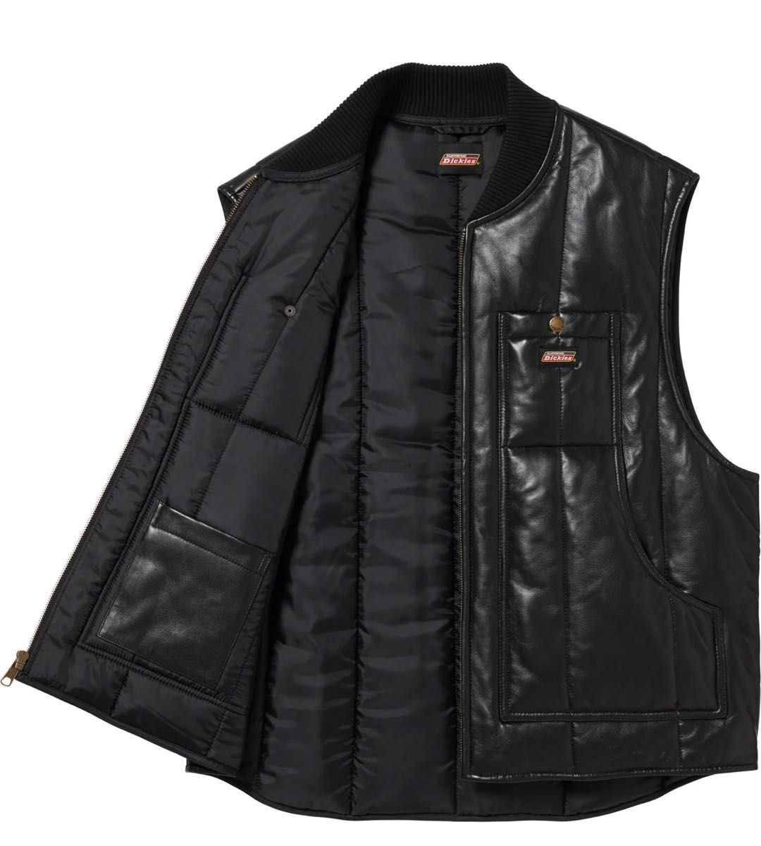 ☆Supreme/Dickies Leather Work Vestシュプリーム ディキーズ ワークベスト☆ ☆Supreme/Dickies Leather Work Vestシュプリーム ディキーズ ワークベスト☆