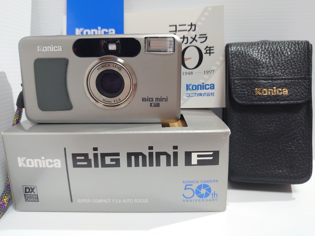 Konica BiG mini F コニカ ビッグミニ F 送料無料 コンパクトフィルム