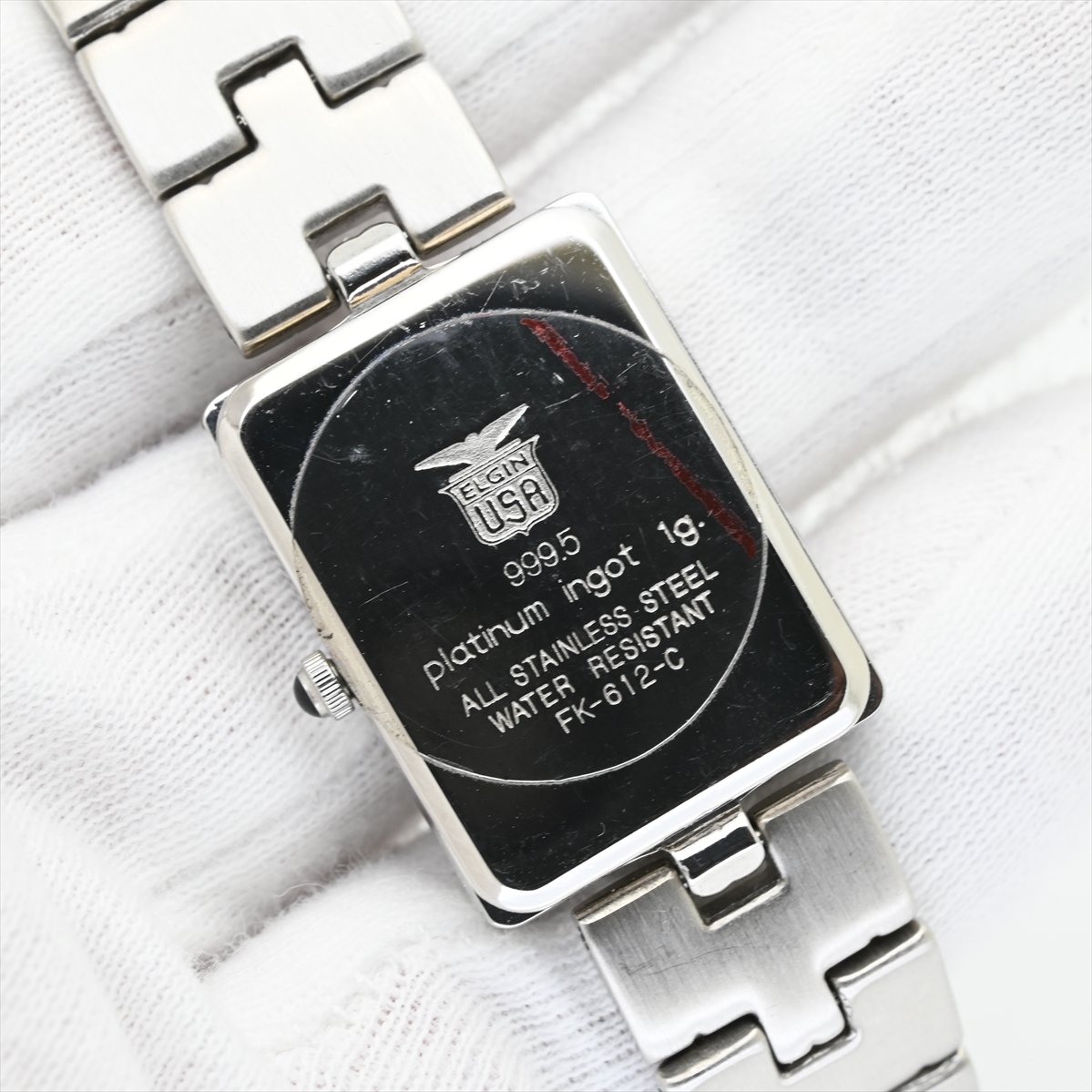 人気ショップ INGOT PLATINUM 999.5 プラチナインゴット○エルジン