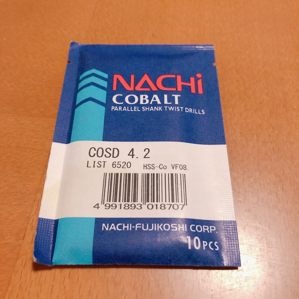 NACHI ナチ 12.5mm ステンレス用ドリル コバルト パラレル シャンク