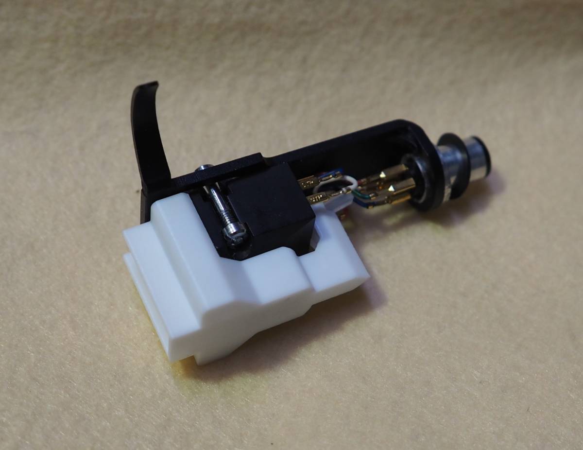 DENON DL-103用針カバー　正常品用（普通針用2個）、修理・改造品用（出張り有品用1個）の「針カバー」3個セット　３Dプリンタで製作 _画像2