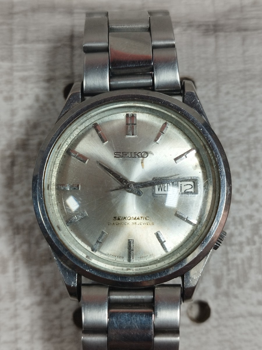 1円〜/SEIKO/セイコー/腕時計/セイコーマティック/電波ソーラー/チタニウム/6218-8000/7B52-0AD0/7N43-7B80/自動巻き/クォーツ/メンズ/中古_画像5