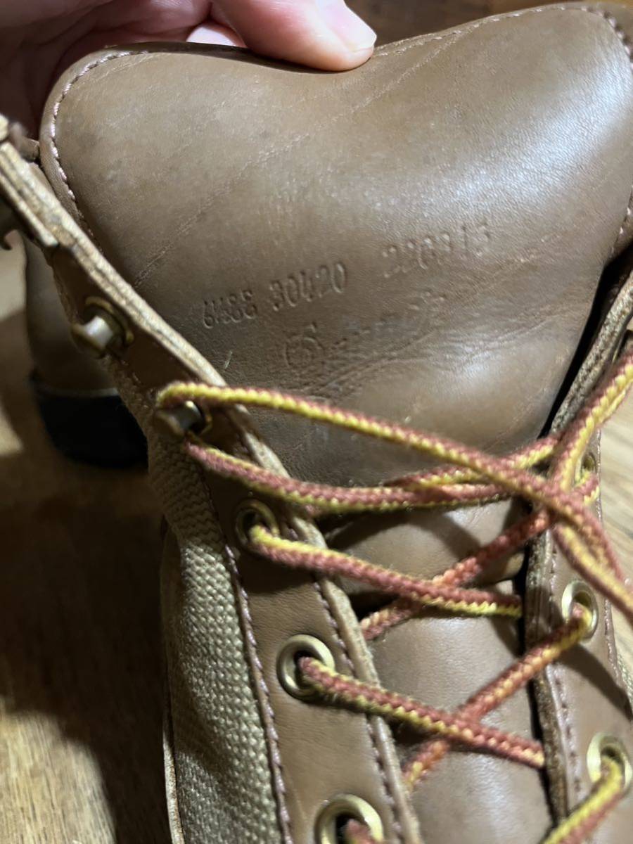 程度良! 90年代ビンテージ 黒タグ danner ダナーライト30420 6 1/2EE ゴアテックス_画像7