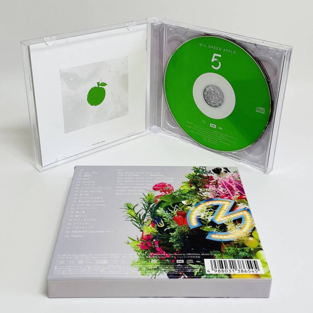 Mrs.GREEN APPLE 5(初回限定盤)(DVD付) ミセグリ アルバム-