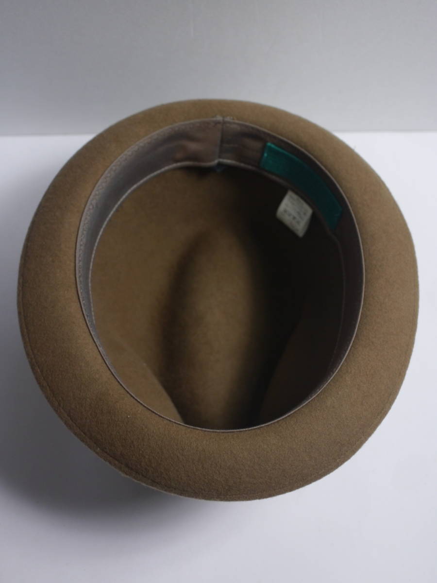 美品 カシラ CA4LA 中折れハット HAT 帽子 58.5cm ウール100％ 日本製 W5_画像5