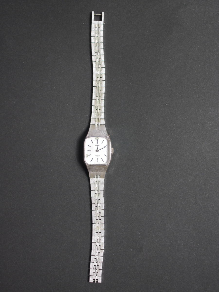 セイコー SEIKO 17石 手巻き 2針 11-4120 女性用 メンズ 腕時計 W136 ジャンク_画像3