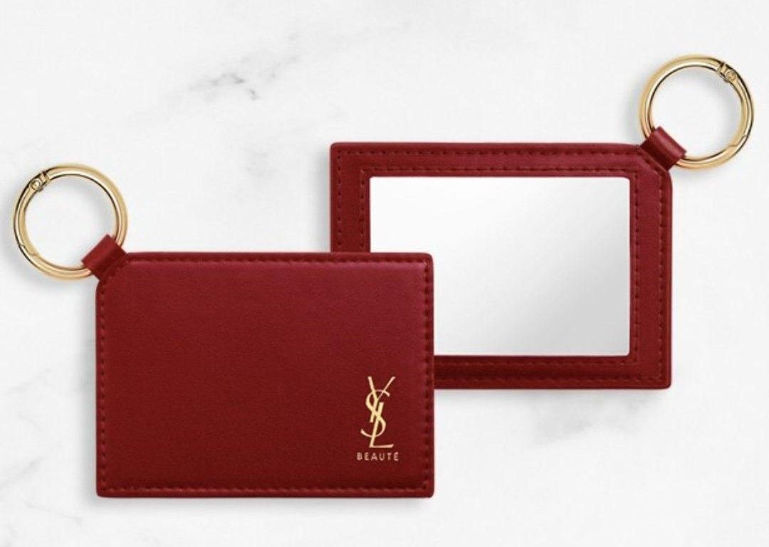 ysl イヴサンローラン キーリングミラー ノベルティ オリジナル ysl イヴサンローラン キーリングミラー ノベルティ オリジナル