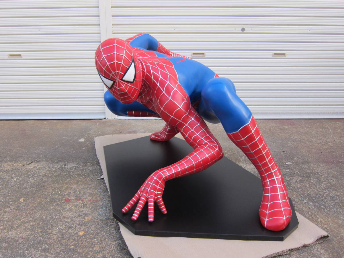 激レア　等身大 スパイダーマン　フィギュア　新品_画像1