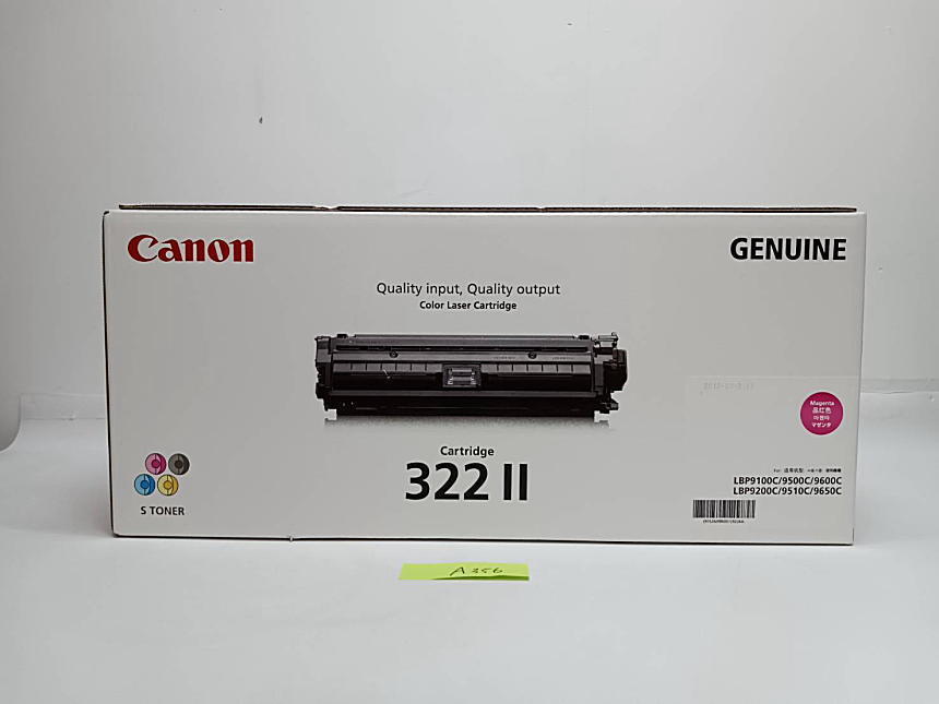 A-356[ new goods ] Canon CANON GENUINE 322Ⅱ magenta Laser cartridge original 2017 year manufacture 
