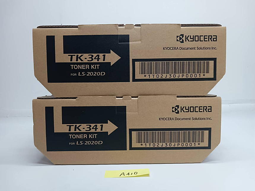 A-410【新品】京セラ　KYOCERA　トナーキット　TK-341　2本セット　純正_画像1