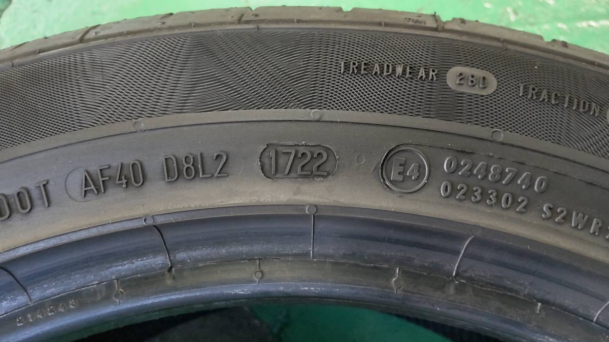 225/50R17 4本（Continental ContiPremiumContact2 ）　中古タイヤ_画像10