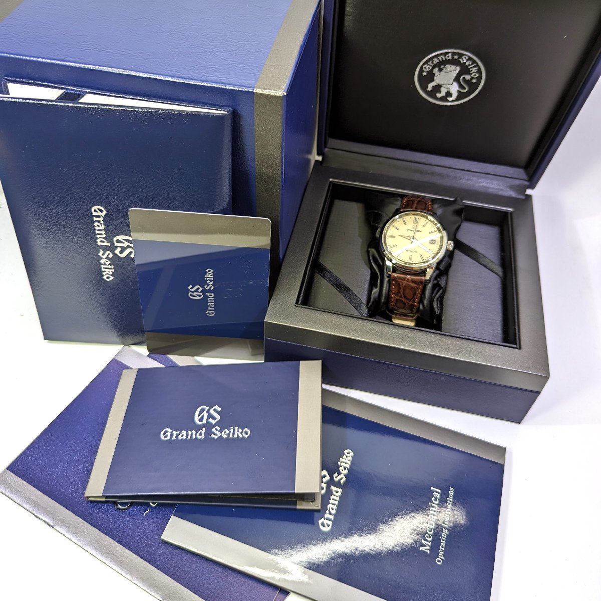 グランドセイコー エレガンスコレクション SBGR261 メカニカル 自動巻き メンズ 腕時計 9S 裏スケ 箱 ギャランティ有 Grand Seiko セイコー_画像8