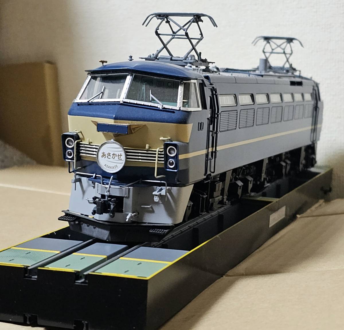 アオシマ 1／45 トレインミュージアムOJ No.4 電気機関車 EF66 - 鉄道模型