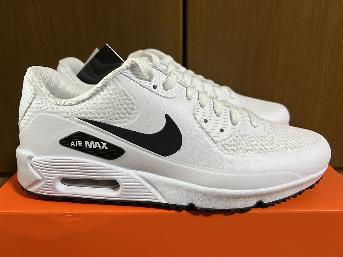 ★新品★NIKE ナイキ エアマックス 90G ゴルフシューズ 28cm AIR MAX 90 G 白