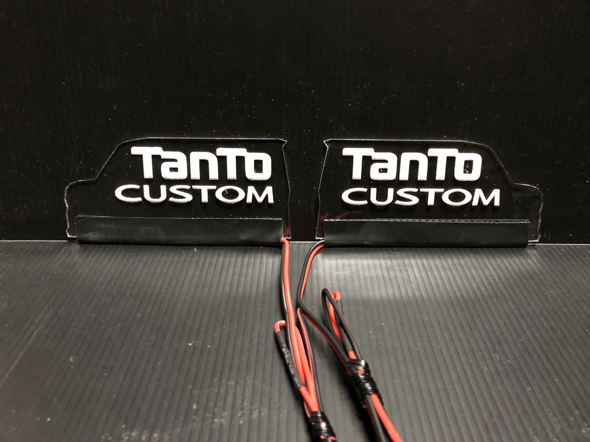 ★☆TanTo タント カスタム LA600S LA610S 高輝度 ブルー LED パネル左右セット☆★_画像2