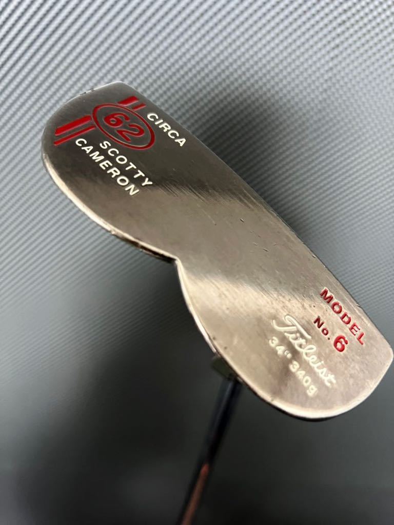希少 Titleist SCOTTY CAMERON CIRCA 62 No 6 レア 人気高級 希少 Titleist SCOTTY CAMERON CIRCA 62 No 6 レア 人気高級