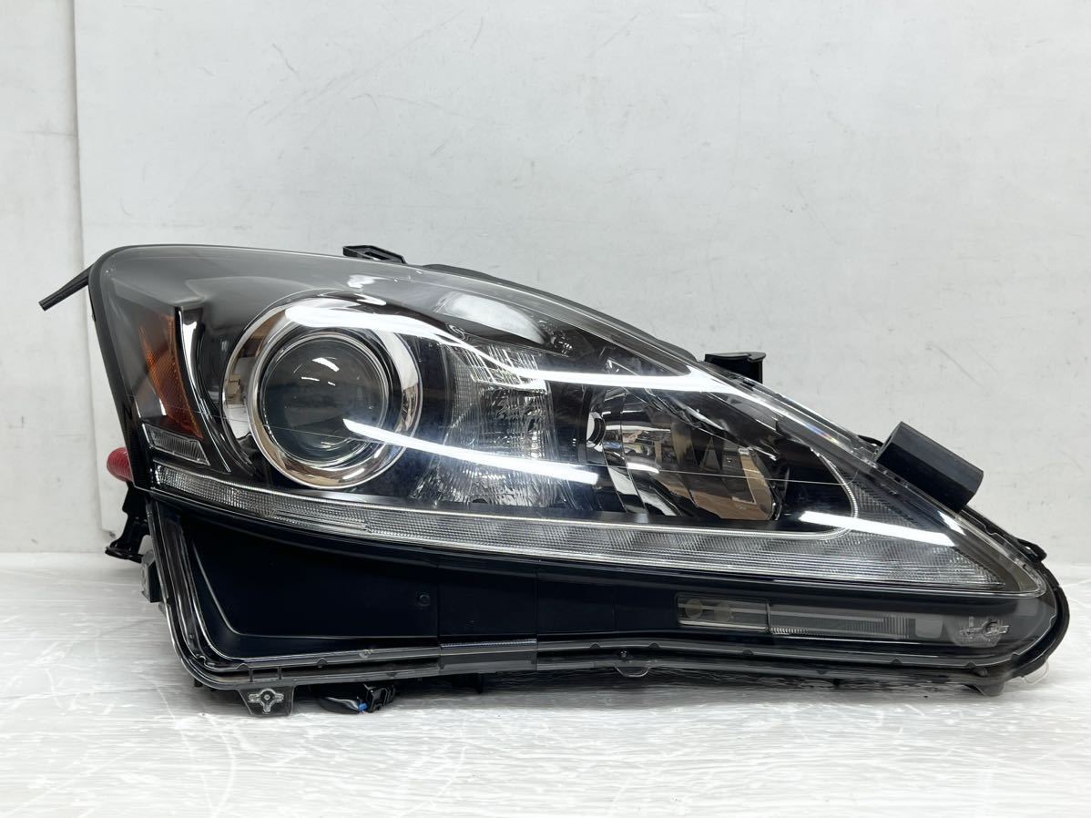 送料込 即決 レクサス IS USE20/GSE20 後期 純正 HID 右 ヘッド 送料込 即決 レクサス IS USE20/GSE20 後期 純正 HID 右 ヘッド