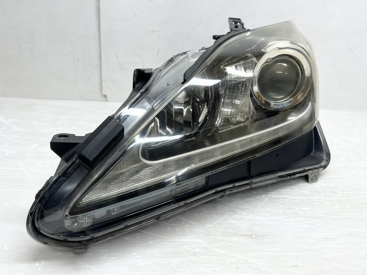 送料込 即決 レクサス IS USE20/GSE20 後期 純正 HID 左 ヘッド 送料込 即決 レクサス IS USE20/GSE20 後期 純正 HID 左 ヘッド