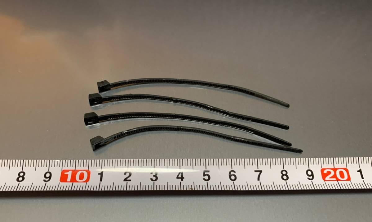 1/6. bundle for clamping band 4 pcs set black doll for parts hot toys 