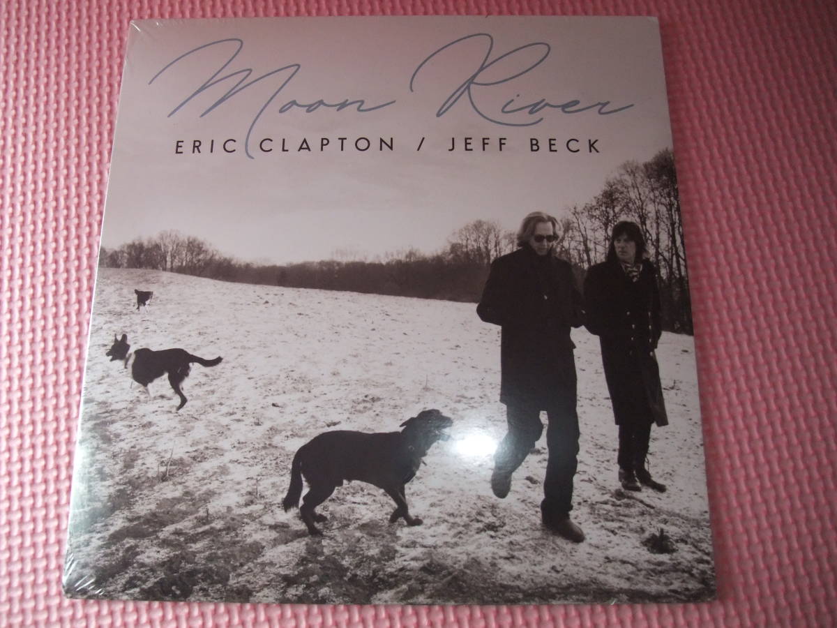 新品 未開封 MOON RIVER / ERIC CLAPTON & JEFF BECK 7インチ アナログシングル / ムーン・リバー エリック・クラプトン&ジェフ・ベック_画像1