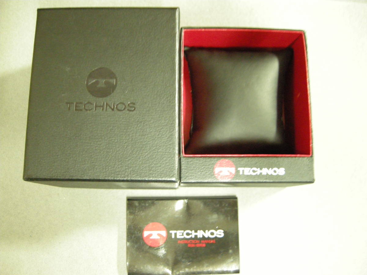 【中古品】テクノス 腕時計 TSM616 クォーツ TECHNOS バンドカラー:ブルー クロノグラフ メンズ_画像9