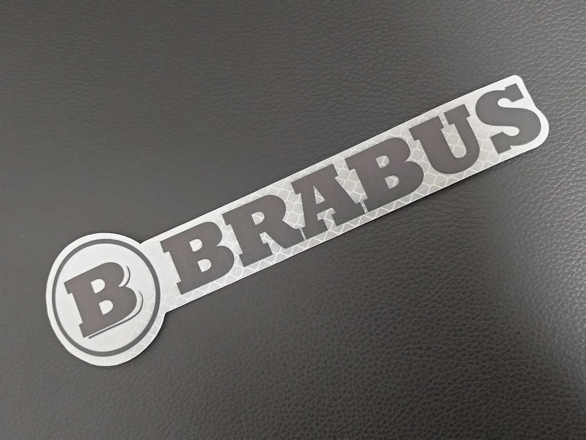 BRABUS ブラバス 反射エンブレム ステッカー ベンツ Gクラス ゲレンデ w463W169W163W164W204W221W222W176W203W245W246R230スマート_画像1