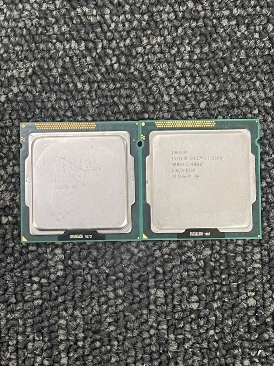 CPU Intel Core i7 2600K / Core i7 2600 PCパーツ_画像1
