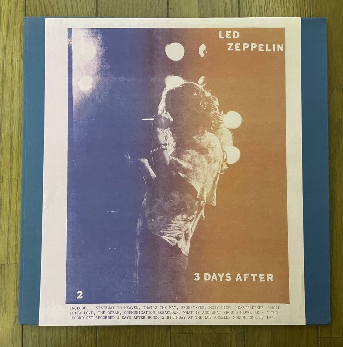 レッド・ツェッペリン スリー・デイズ・アフター TMOQ ブートＬＰレコード 2LP Led Zeppelin Three Days After _画像1
