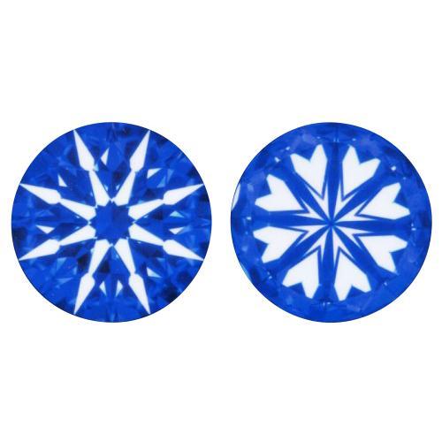 【本日特価】 3EXカット VS2クラス Fカラー 0.220ct 鑑定書付 0.2カラット ルース ダイヤモンド H&C HKDL*0.2 23_10_17_2 CGL ダイヤモンド