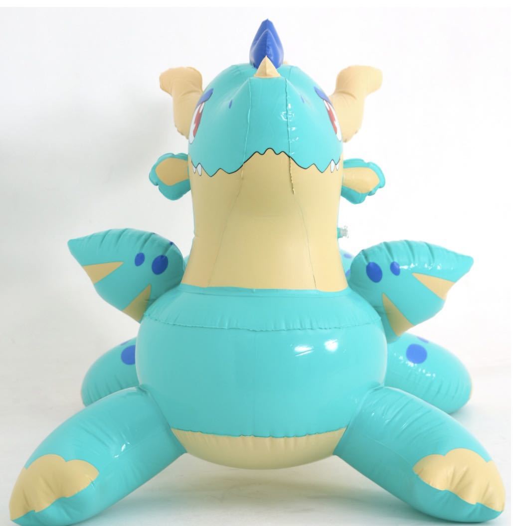 ドラゴンライド グリーン ツヤあり フロート 空気ビニール風船 ドラゴンライド グリーン ツヤあり フロート 空気ビニール風船