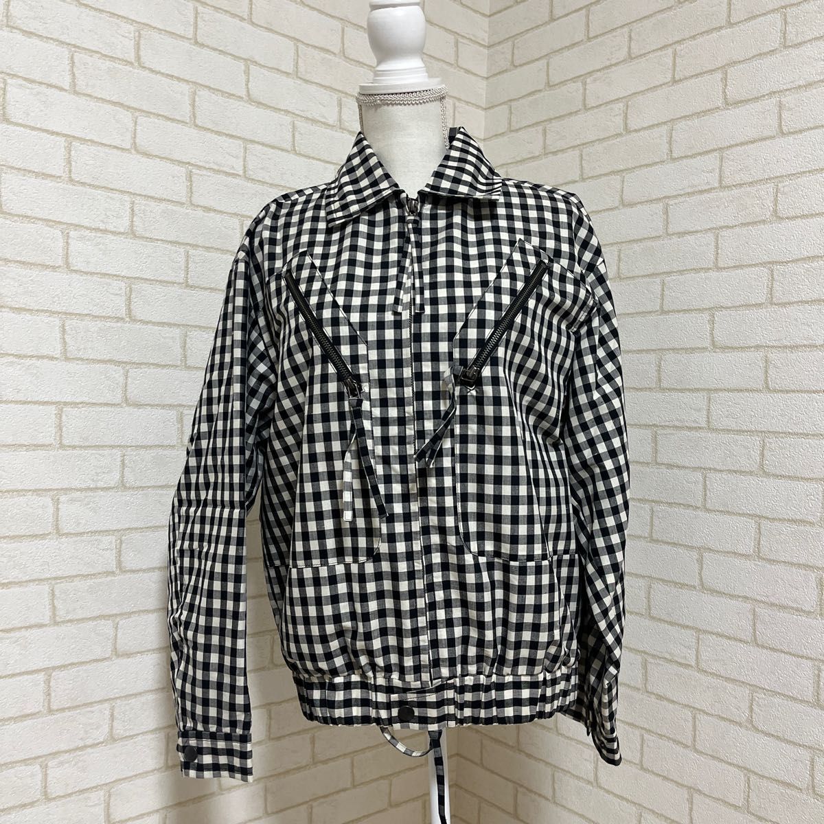 Vivienne Westwood 新品 オーブ ワッペン ギンガムチェック Vivienne Westwood 新品 オーブ ワッペン ギンガムチェック