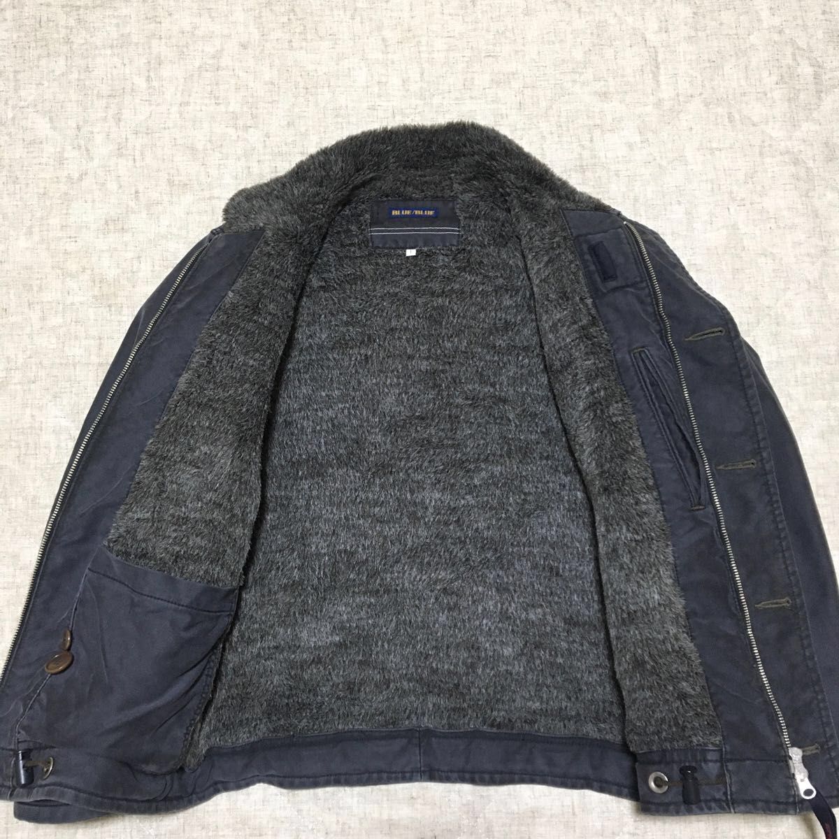BLUE BLUE ブルーブルー N-1 デッキジャケット ジャーマンクロス BLUE BLUE ブルーブルー N-1 デッキジャケット ジャーマンクロス