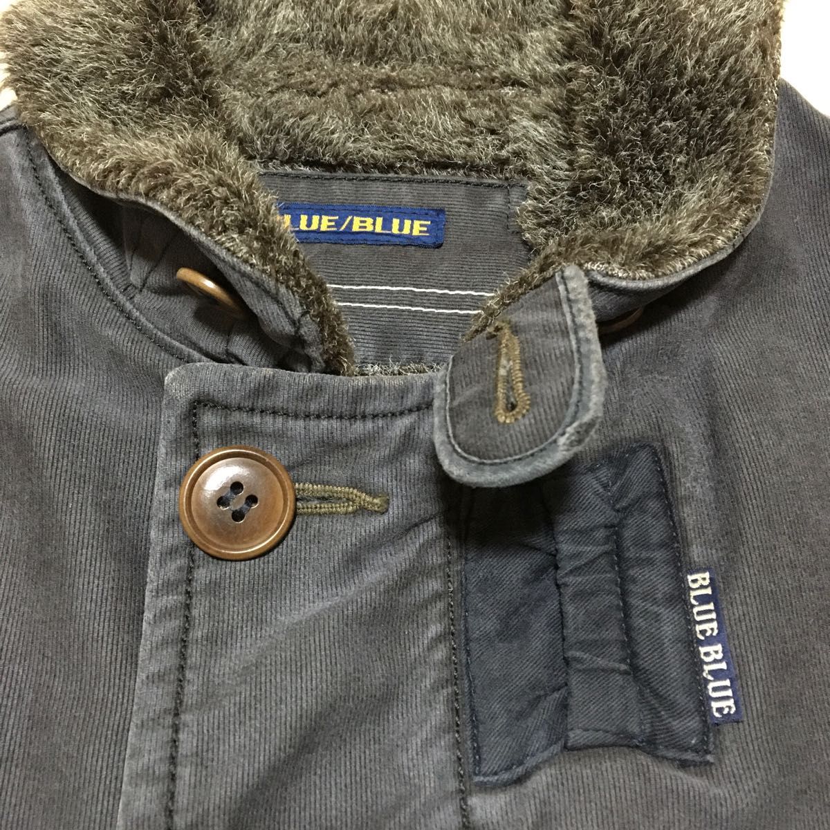 BLUE BLUE ブルーブルー N-1 デッキジャケット ジャーマンクロス BLUE BLUE ブルーブルー N-1 デッキジャケット ジャーマンクロス