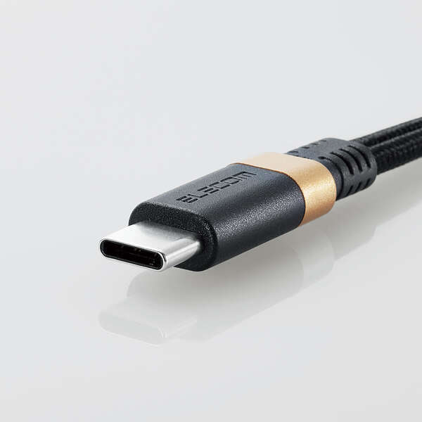 音声変換ケーブル ハイレゾ対応 USB Type-C端子を3.5mmステレオミニ端子と給電専用USB Type-Cポートの2つに変換: MPA-C35CSDPDBK_画像4