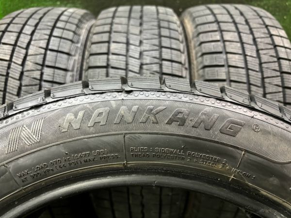 19年製　ナンカン　CORSAFA　215/55R17　4本　スタッドレスタイヤ　深溝　8.7ｍｍ以上　_画像6