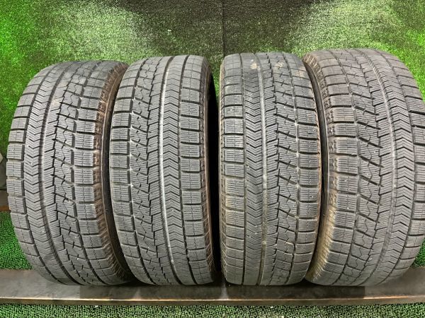 Bb　ブリヂストン　ブリザックVRX　185/55R15　純正アルミホイール付き　4本　6J　ET40/4H　100　17年製　溝あり　スタッドレスタイヤ_画像8