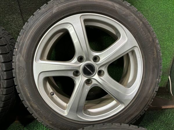 クラウン　ヨコハマ　アイスガードIG50PLUS　215/55R17　アルミホイール付き　4本　7J　ET38/5H　114.3　17年製　溝あり　スタッドレス_画像5