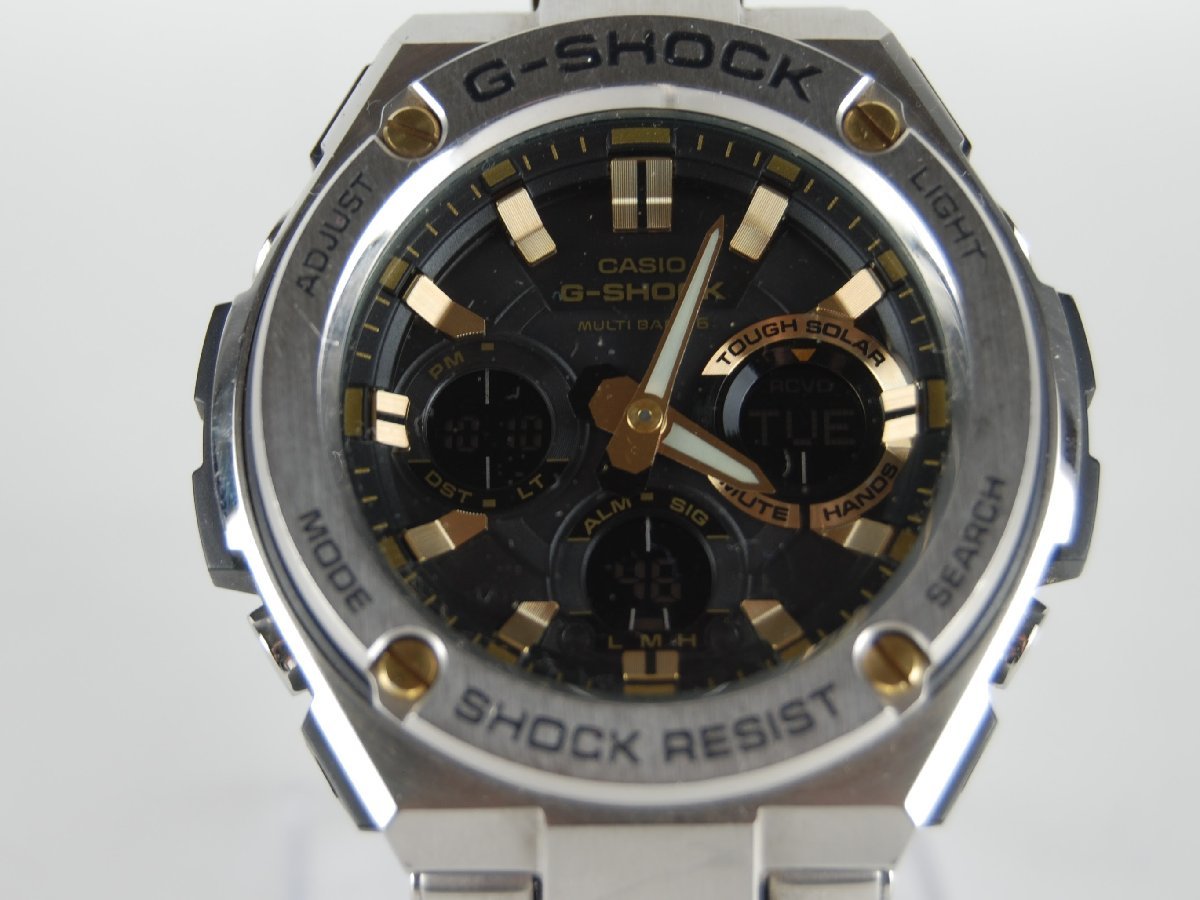 【Б/В】 CASIO ■ G-SHOCK ■ GST-W110D ■ Металлический ремешок ■ Часы